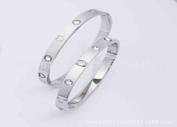 fashion fashion stainless steel diamond inlaid love men and women039s lovers bracelet gift bracelet jewelry4185861, Black
fashion fashion stainless steel diamond inlaid love men and women039s lovers bracelet gift bracelet jewelry4185861, Black