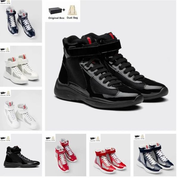perfect profession america cup sports shoes men high-sneakers patent calf leather mesh nylon casual walking light rubber sole discount train, Black
perfect profession america cup sports shoes men high-sneakers patent calf leather mesh nylon casual walking light rubber sole discount train, Black