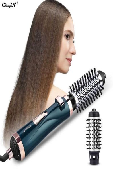 2 in 1 rotating brush air styler comb curling iron roll styling brush hair dryer blow with nozzles 2 speed 3 heat setting 2112242874588, Black
2 in 1 rotating brush air styler comb curling iron roll styling brush hair dryer blow with nozzles 2 speed 3 heat setting 2112242874588, Black