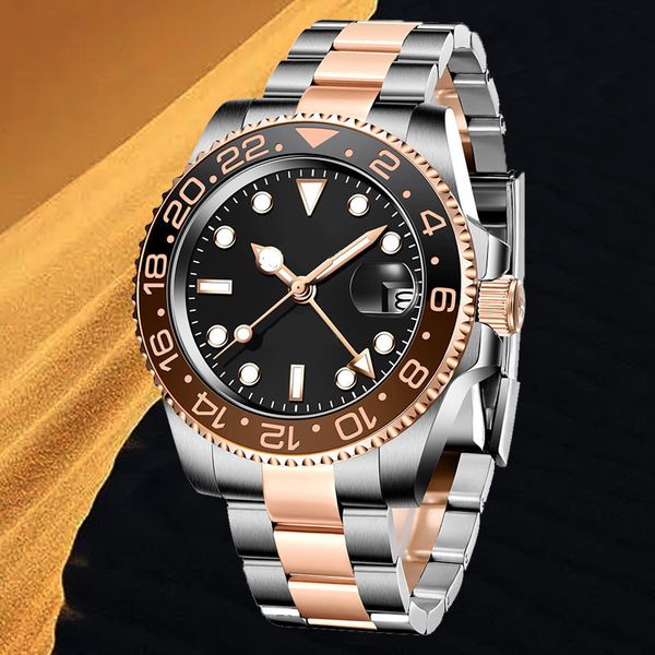 mens watches luxurious watch mechanical automatic designer montre de luxe 40mm 2813 movement folding buckle gold hardlex waterproof satch mo, Slivery;brown
mens watches luxurious watch mechanical automatic designer montre de luxe 40mm 2813 movement folding buckle gold hardlex waterproof satch mo, Slivery;brown