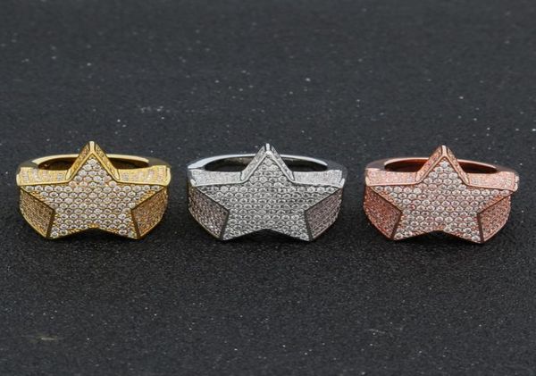 hip hop mens jewelry rings fivepoint star bling rings iced out zircon fashion hiphop rose gold silver ring8921888
hip hop mens jewelry rings fivepoint star bling rings iced out zircon fashion hiphop rose gold silver ring8921888