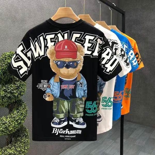 2023 new mens womens designer t shirts printed fashion man t-shirt cotton casual tees short sleeve luxury hip hop streetwear tshirts s-5xl, White;black
2023 new mens womens designer t shirts printed fashion man t-shirt cotton casual tees short sleeve luxury hip hop streetwear tshirts s-5xl, White;black