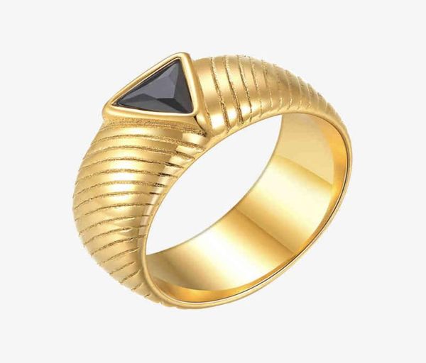 couple rings enfashion goth black eye triangle ring stainless steel zircon for women men gold fashion jewelry gift bague femme r413356453, Silver
couple rings enfashion goth black eye triangle ring stainless steel zircon for women men gold fashion jewelry gift bague femme r413356453, Silver