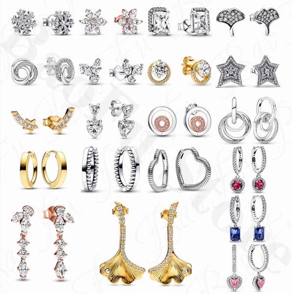 new 925 sterling silver earrings shiny snowflake star electroplated 18k gold ginkgo leaf fashion love earrings jewelry suitable for original, Golden;silver
new 925 sterling silver earrings shiny snowflake star electroplated 18k gold ginkgo leaf fashion love earrings jewelry suitable for original, Golden;silver