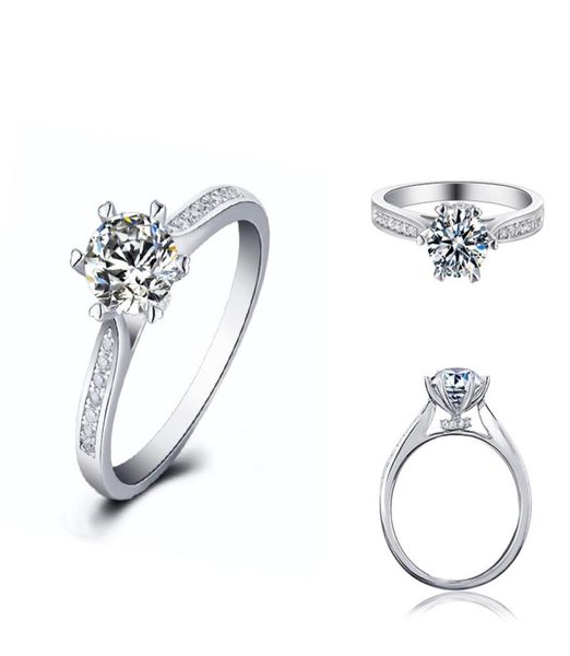 cluster rings 14k au585 white gold ring women wedding anniversary engagement party 4 claw round moissanite diamond elegant9297136, Golden;silver
cluster rings 14k au585 white gold ring women wedding anniversary engagement party 4 claw round moissanite diamond elegant9297136, Golden;silver