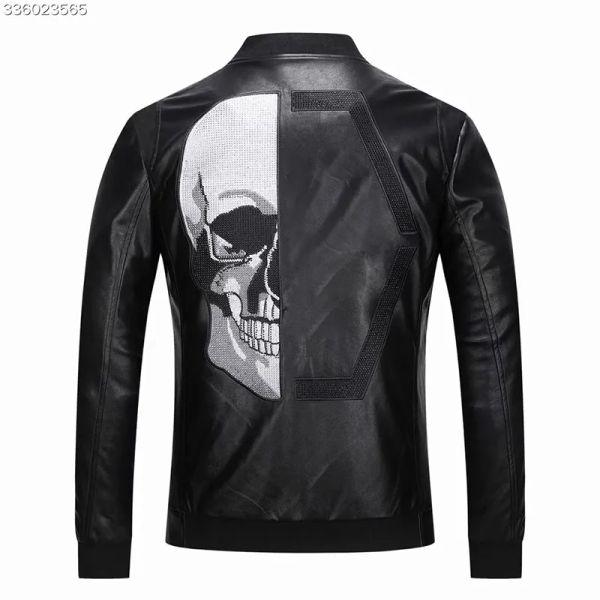 motorcycle faux leather jacket mens zipper slim fit short hip hop casual outside sport designer skull coat black biker letters fashion cyp, Black;brown
motorcycle faux leather jacket mens zipper slim fit short hip hop casual outside sport designer skull coat black biker letters fashion cyp, Black;brown