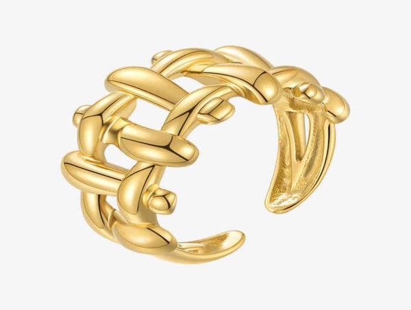 couple rings enfashion button for women gold color metal weave ring stainless steel 2022 fashion jewelry halloween anel masculino 8845314, Silver
couple rings enfashion button for women gold color metal weave ring stainless steel 2022 fashion jewelry halloween anel masculino 8845314, Silver