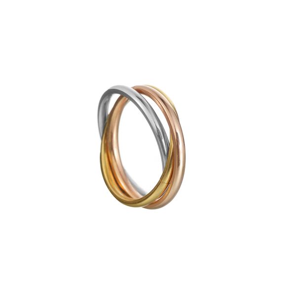 personalized and minimalist style creative three color band rings electroplating wide life stainless steel couple bracelet for men women, Silver
personalized and minimalist style creative three color band rings electroplating wide life stainless steel couple bracelet for men women, Silver