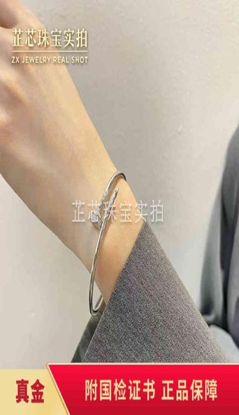 other bracelets 18k white gold fashionable nail bracelet mossan diamond head and tail the same female of ka family popular6246677, Golden;silver
other bracelets 18k white gold fashionable nail bracelet mossan diamond head and tail the same female of ka family popular6246677, Golden;silver