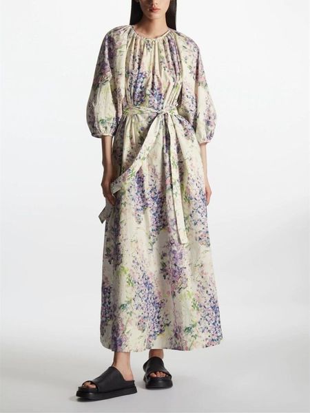 dresses romantic print lantern sleeve midi dress 2022 summer new ladies fashion half sleeve long robe with sashes, Black;gray
dresses romantic print lantern sleeve midi dress 2022 summer new ladies fashion half sleeve long robe with sashes, Black;gray