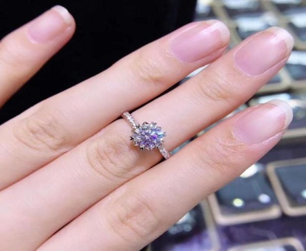 cluster rings geoki perfect cut white snowflake moissanite gem ring women 925 sterling silver passed diamond test treasure stone w9002740, Golden;silver
cluster rings geoki perfect cut white snowflake moissanite gem ring women 925 sterling silver passed diamond test treasure stone w9002740, Golden;silver