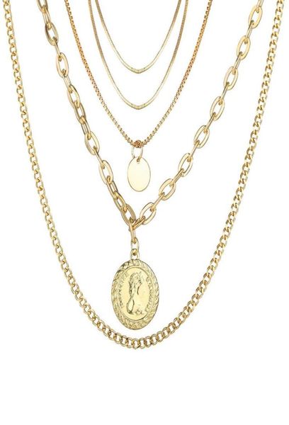 fashion layered chain gold layered plated seal pendant multilayer necklaces men jewellery vintage for accessories women jewlery1997644, Silver
fashion layered chain gold layered plated seal pendant multilayer necklaces men jewellery vintage for accessories women jewlery1997644, Silver