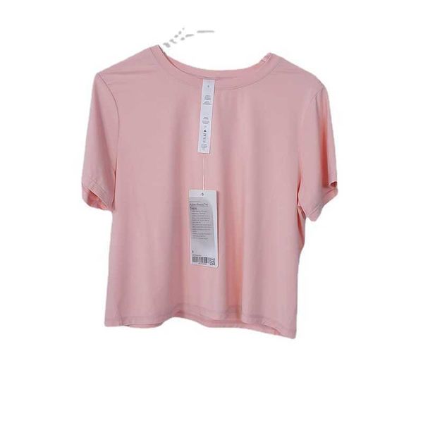 lu-808 yoga action always women's t-shirt short sleeve short loose sports fiess modal high elastic casual gym shirts
lu-808 yoga action always women's t-shirt short sleeve short loose sports fiess modal high elastic casual gym shirts
