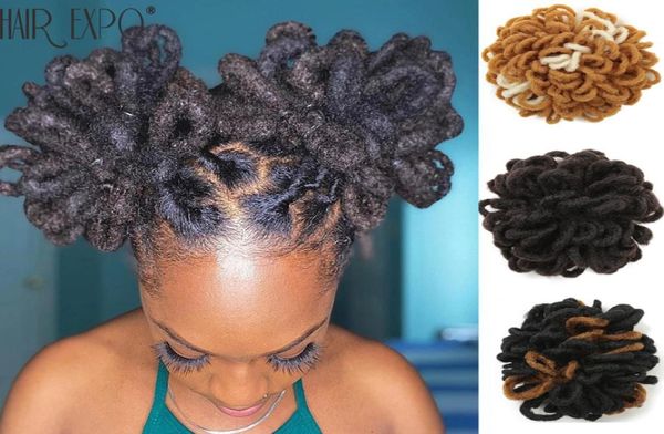 205quot afro puff dreadlocks chignon drawstring ponytail short clip in hair extentions on african synthetic hair bun hairpiece 5601853, Black;brown
205quot afro puff dreadlocks chignon drawstring ponytail short clip in hair extentions on african synthetic hair bun hairpiece 5601853, Black;brown