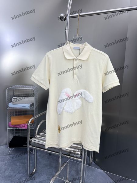 xinxinbuy men designer tee t shirt 23ss flocked rabbit patch short sleeve cotton women black white blue m-2xl, Black;brown
xinxinbuy men designer tee t shirt 23ss flocked rabbit patch short sleeve cotton women black white blue m-2xl, Black;brown