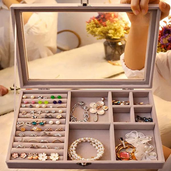 jewelry stand kotak perhiasan cincin beludru portabel modis organizer tampilan tempat baki anting menampilkan penyimpanan 230517, Black
jewelry stand kotak perhiasan cincin beludru portabel modis organizer tampilan tempat baki anting menampilkan penyimpanan 230517, Black