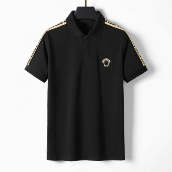 2023high end embroidered short sleeved cotton polo shirt men s t shirt korean fashion clothing summer luxury m-4xl, White;black
2023high end embroidered short sleeved cotton polo shirt men s t shirt korean fashion clothing summer luxury m-4xl, White;black