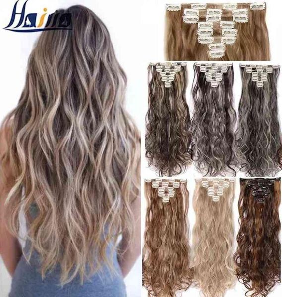 hairro 24inches 170g 36 colors long straight synthetic hair extensions clips in high temperature fiber black brown hairpiece 220201931888
hairro 24inches 170g 36 colors long straight synthetic hair extensions clips in high temperature fiber black brown hairpiece 220201931888