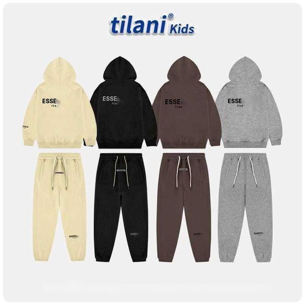 fashion child tracksuits mens womens hooded sweater sweatpants suit ess designer hoodie pants set 3m reflective boys and girls sweatshirt su, Gray
fashion child tracksuits mens womens hooded sweater sweatpants suit ess designer hoodie pants set 3m reflective boys and girls sweatshirt su, Gray