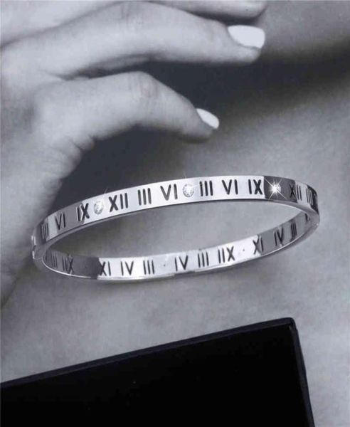 popular roman digital bracelet couple buckle titanium steel bracelet accessories2189276, Black
popular roman digital bracelet couple buckle titanium steel bracelet accessories2189276, Black