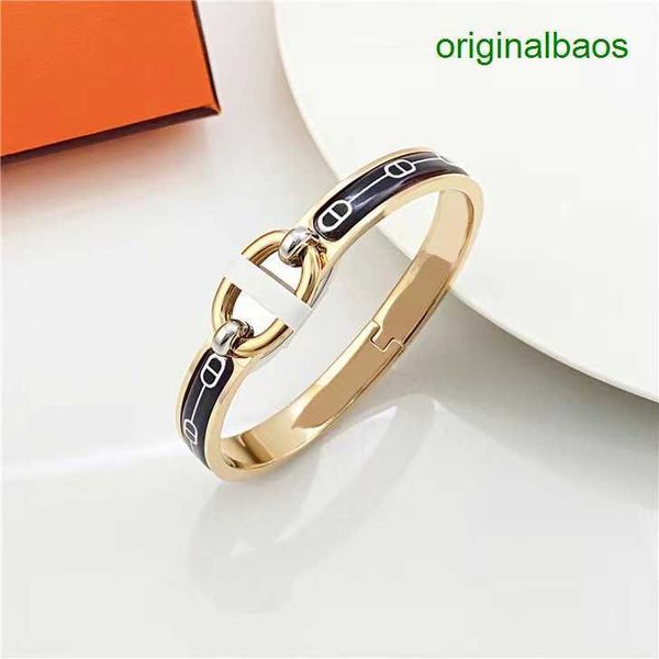 original hemrres designer bracelet designer pig nose bangles enamel bracelets new anchor chain 8 figure buckle couples daily accessories par, Black
original hemrres designer bracelet designer pig nose bangles enamel bracelets new anchor chain 8 figure buckle couples daily accessories par, Black