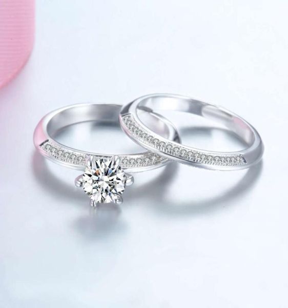 hbp fashion poetry pendant summer sweet couple super flash six claw anti drilling ring set with diamond jewelry2244865, Silver
hbp fashion poetry pendant summer sweet couple super flash six claw anti drilling ring set with diamond jewelry2244865, Silver