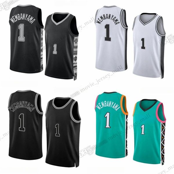 victor wembanyama basketball jerseys s-xxl 2023-24 first draft white black city new printed jersey
victor wembanyama basketball jerseys s-xxl 2023-24 first draft white black city new printed jersey