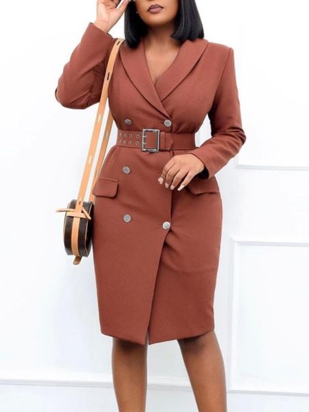 dresses elegant women blazer dress double breasted belt stretch knee dress office lady business work outfits spring autumn party club, Black;gray
dresses elegant women blazer dress double breasted belt stretch knee dress office lady business work outfits spring autumn party club, Black;gray