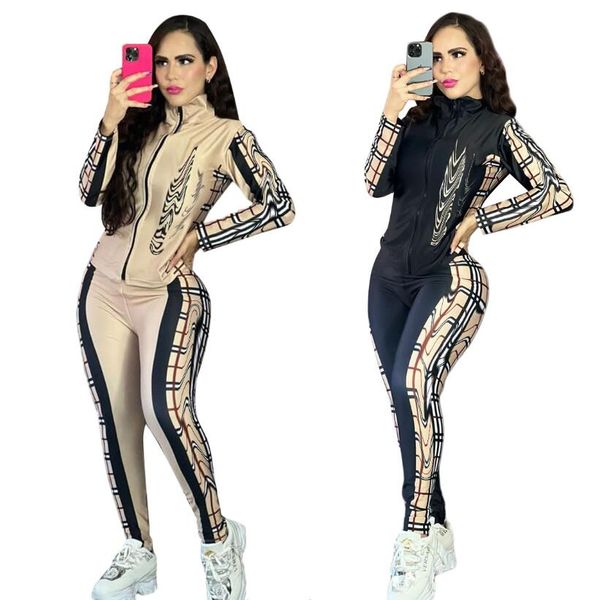 women's tracksuits 2023 autumn new sports fashion digital printing women's two piece set designer brand set, White
women's tracksuits 2023 autumn new sports fashion digital printing women's two piece set designer brand set, White