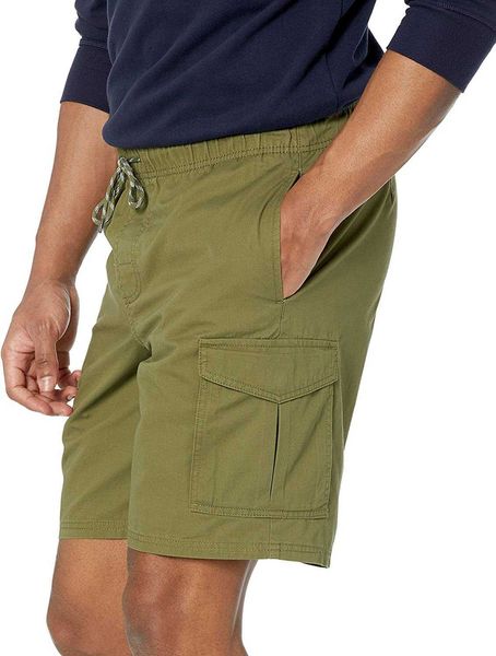 brand shorts summer sport running jogging fitness quick dry essentials men's 9" elastic waist cargo short, White;black
brand shorts summer sport running jogging fitness quick dry essentials men's 9" elastic waist cargo short, White;black