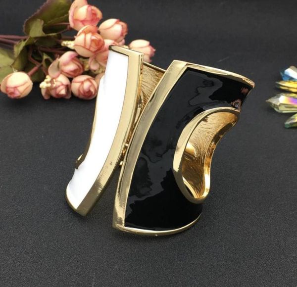 fashion mix white oilspot glaze punk big cuff bracelets women statement bangles bracelets gold color tone alloy jewelry6995054, Black
fashion mix white oilspot glaze punk big cuff bracelets women statement bangles bracelets gold color tone alloy jewelry6995054, Black