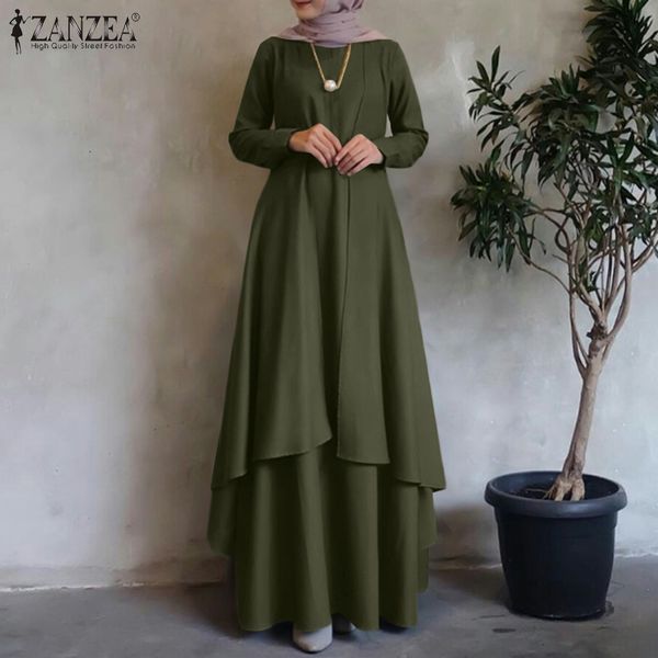 ethnic clothing irregular hem loose long dress dubai turkey abaya hijab sundress oversized zanzea women long sleeve muslim kaftan maxi dress, Red
ethnic clothing irregular hem loose long dress dubai turkey abaya hijab sundress oversized zanzea women long sleeve muslim kaftan maxi dress, Red