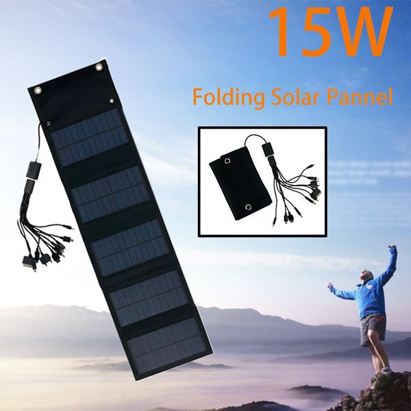 15w 5v usb portable solar panel folding bag 5 folding portable solar phone charging bag waterproof outdoor
15w 5v usb portable solar panel folding bag 5 folding portable solar phone charging bag waterproof outdoor
