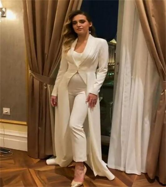 unique jumpsuit wedding dress 2023 chic soft satin overskirt long sleeve boho bridal dresses custom bride vestido de casament robe de mariee, White
unique jumpsuit wedding dress 2023 chic soft satin overskirt long sleeve boho bridal dresses custom bride vestido de casament robe de mariee, White