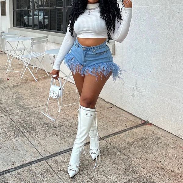 womens shorts feathers jeans women summer outfits button fly skinny hipster streetwear denim pants fashion all matching trousers 230516, White;black
womens shorts feathers jeans women summer outfits button fly skinny hipster streetwear denim pants fashion all matching trousers 230516, White;black