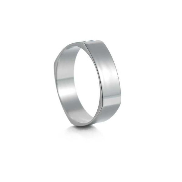 personalized 6mm square smooth face band rings for men's ins style 304 stainless steel jewelry, Silver
personalized 6mm square smooth face band rings for men's ins style 304 stainless steel jewelry, Silver