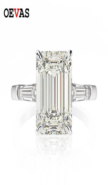 oevas 925 sterling silver emerald cut created gemstone wedding engagement diamonds ring fine jewelry gift whole 2202161723957, Slivery;golden
oevas 925 sterling silver emerald cut created gemstone wedding engagement diamonds ring fine jewelry gift whole 2202161723957, Slivery;golden