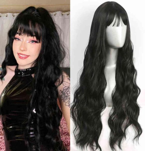 hair synthetic blackbrown color long wavy with fluffy bangs for women to wear daily heatresistant 2203016044592, Black;brown
hair synthetic blackbrown color long wavy with fluffy bangs for women to wear daily heatresistant 2203016044592, Black;brown