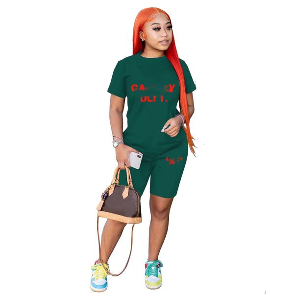 summer designer womens tracksuits two piece sports outfits 3xl printed letter short sleeve t-shirt and shorts jogging suits, Gray
summer designer womens tracksuits two piece sports outfits 3xl printed letter short sleeve t-shirt and shorts jogging suits, Gray