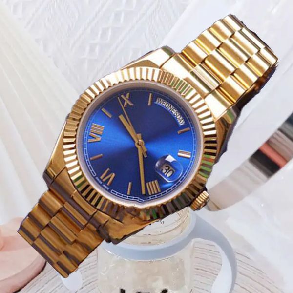 womens luxury watch sapphire mechanical watches 36mm 904 stainless steel silver rome number dial date glass waterproof montre de luxe wristw, Slivery;brown
womens luxury watch sapphire mechanical watches 36mm 904 stainless steel silver rome number dial date glass waterproof montre de luxe wristw, Slivery;brown