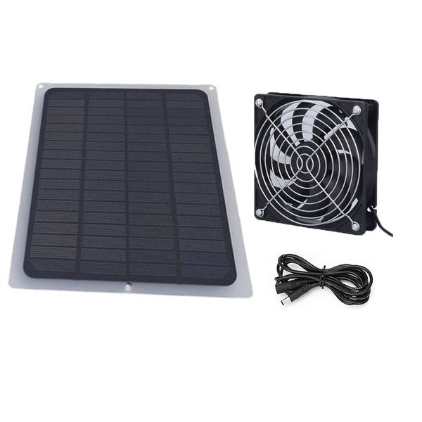 6w high speed solar exhaust fan with protective mesh, portable outdoor waterproof pet room cooling fan, chicken house, dog house, greenhouse 
6w high speed solar exhaust fan with protective mesh, portable outdoor waterproof pet room cooling fan, chicken house, dog house, greenhouse