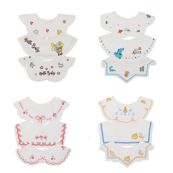 bibs burp cloths 3 buah set 360 memutar air liur makan bayi celemek kerah dekorasi bordir handuk katun anti noda kain sendawa d08c 230516
bibs burp cloths 3 buah set 360 memutar air liur makan bayi celemek kerah dekorasi bordir handuk katun anti noda kain sendawa d08c 230516