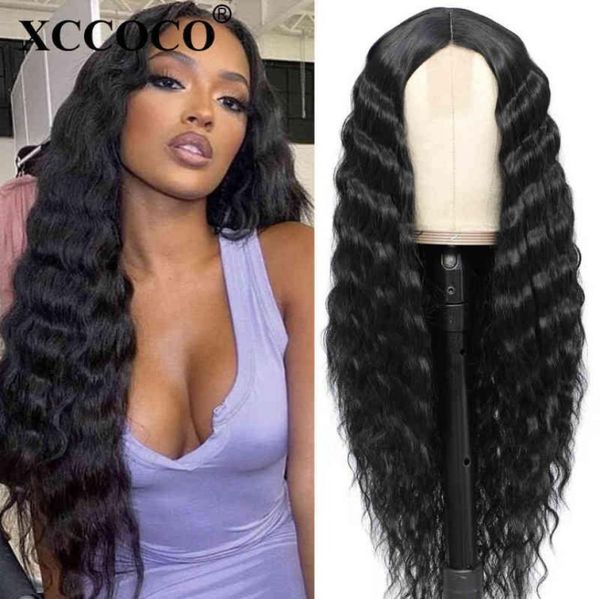 hair xccoco deep wave synthetic lace part natural hairline curly color for women 28inch fake scalp 2203017856466, Black;brown
hair xccoco deep wave synthetic lace part natural hairline curly color for women 28inch fake scalp 2203017856466, Black;brown