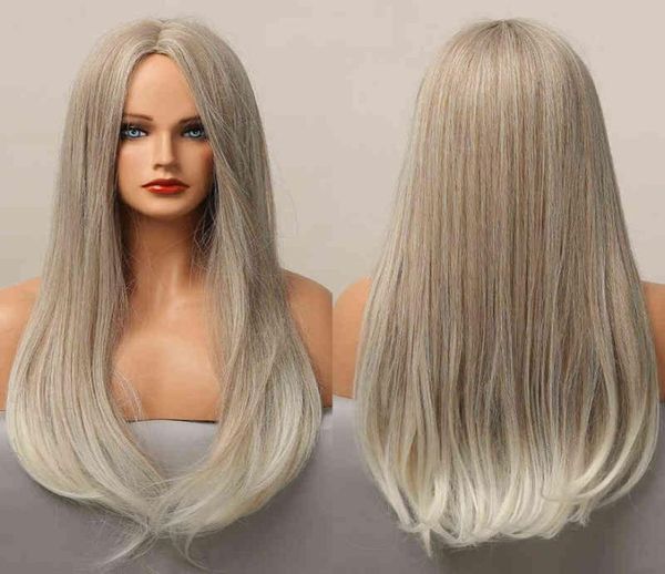 hair ombre gray brown blonde synthetic middle part long silky straight for black white women cosplay daily heat resistant 2203014374044, Black;brown
hair ombre gray brown blonde synthetic middle part long silky straight for black white women cosplay daily heat resistant 2203014374044, Black;brown