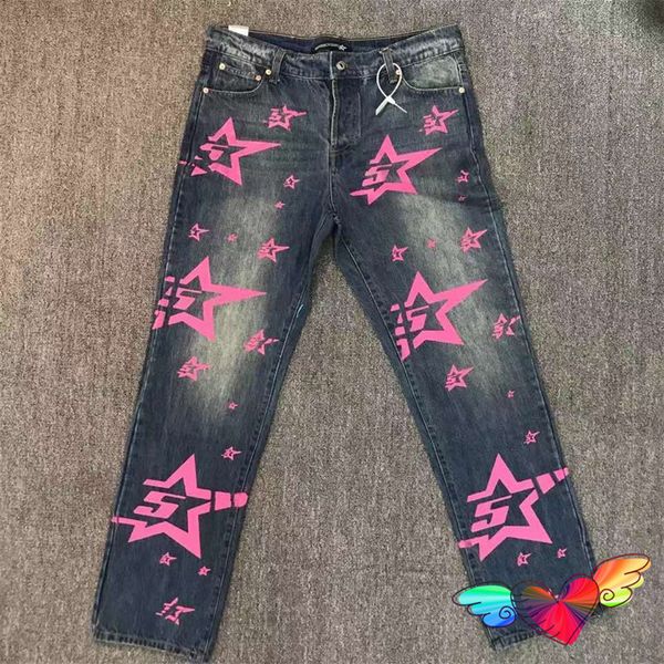 mens jeans vintage 5 star sp5der jean men women multi print graphic young thug spider 555555 denim trousers 230516, Blue
mens jeans vintage 5 star sp5der jean men women multi print graphic young thug spider 555555 denim trousers 230516, Blue