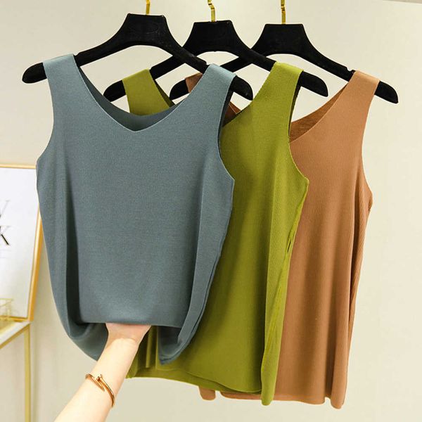 2023 summer thread cotton double v-neck casual tank women's slim fit solid color strap, White
2023 summer thread cotton double v-neck casual tank women's slim fit solid color strap, White