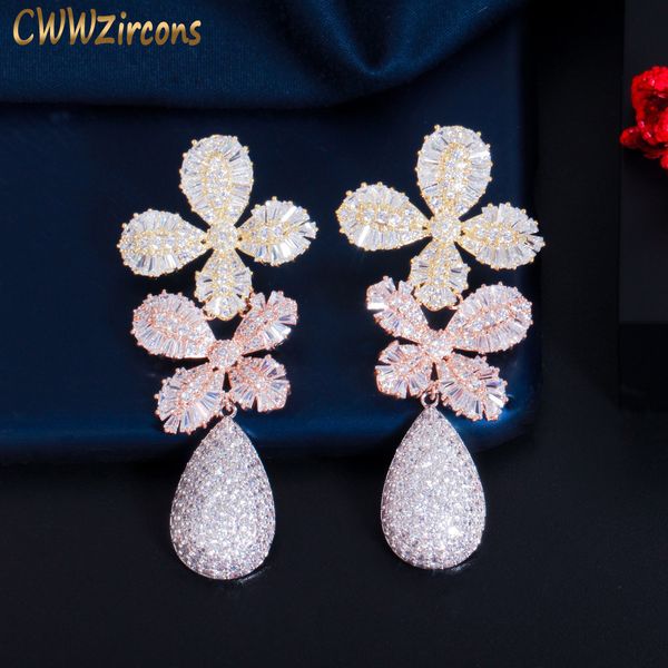 dangle chandelier cwwzircons multi nada warna emas cubic zirconia laporan panjang mewah daun drop anting anting untuk pesta bridal perhiasan, Silver
dangle chandelier cwwzircons multi nada warna emas cubic zirconia laporan panjang mewah daun drop anting anting untuk pesta bridal perhiasan, Silver