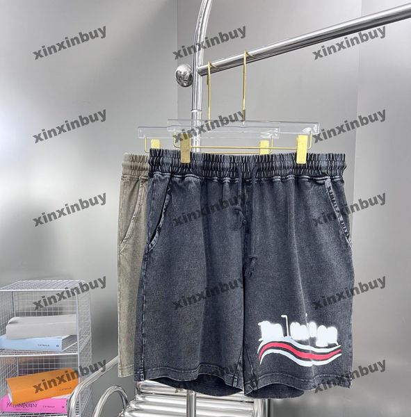 xinxinbuy men women designer shorts pant paris tie dye destroyed letter print cotton fabric spring summer black khaki s-3xl
xinxinbuy men women designer shorts pant paris tie dye destroyed letter print cotton fabric spring summer black khaki s-3xl