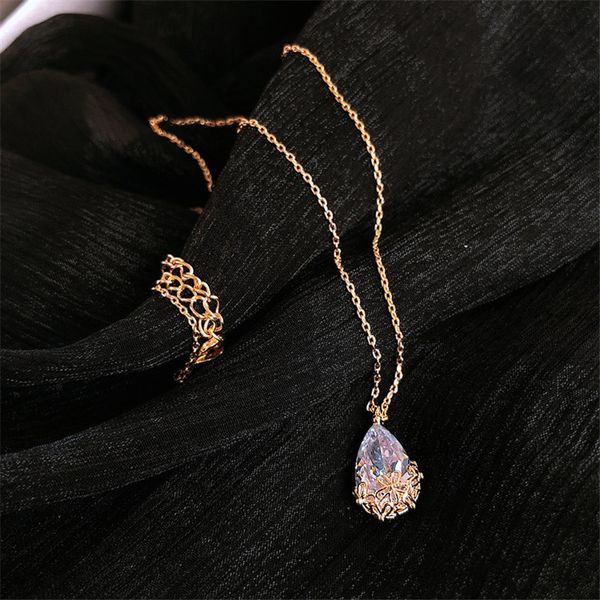 14k gold water drop lab diamond cz pendant 925 sterling silver wedding pendants necklace for women bridal party jewelry
14k gold water drop lab diamond cz pendant 925 sterling silver wedding pendants necklace for women bridal party jewelry