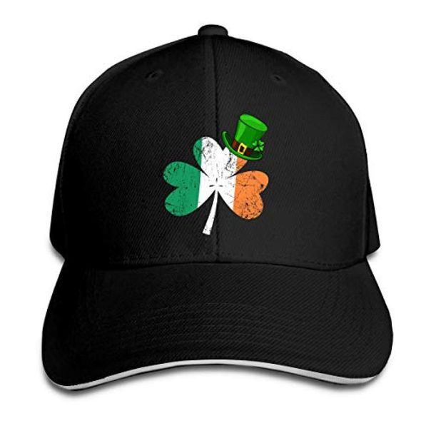 st patricks day hat with four leaf clover baseball cap adjustable peaked sandwich hat unisexe men women baseball sports outdoors h4588783, Blue;gray
st patricks day hat with four leaf clover baseball cap adjustable peaked sandwich hat unisexe men women baseball sports outdoors h4588783, Blue;gray